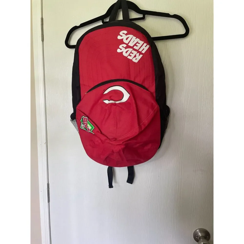 Official Cincinnati Reds Heads Kids Club Back Pack